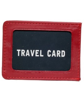 Cow Hide Single Side Travel Card Holder